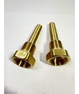 2-Trerice 3-4F2 PBF Brass Thermowell 2-1/2&quot; Length Insertion 3/4&quot; NPT Th... - $419.24 MXN