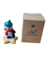 Vintage Avon Gift Collection Frosty Treats Penguin Christmas Ornament - £6.01 GBP