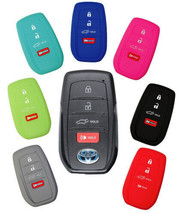 Keyless Entry Key Fob Rubber Remote Cover Fits Toyota 23-25 Venza Coroll... - $8.99