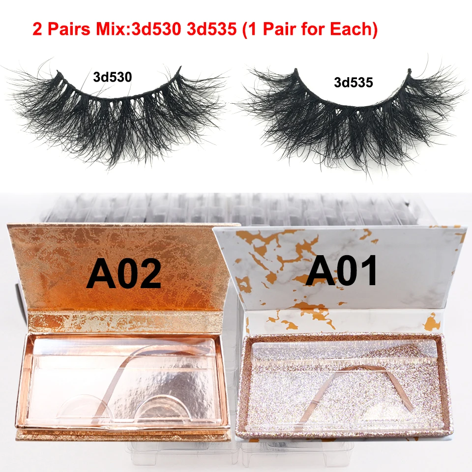  lashes with case custom logo natural lashes supplies wholesale items for business mink thumb200