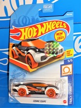 Hot Wheels New For 2021 Factory Set Track Stars #135 Cosmic Coupe White w/ J5s - £1.98 GBP