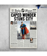 Daily Planet Caped Wonder Stuns City Super Man I Spent The Night With Su... - $15.99