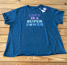 Life Is Good NWT Women’s Relaxed crusher Tee Size L Blue Sf12 - £13.86 GBP