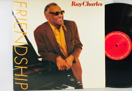 Ray Charles - Friendship Stereo 1984 Columbia FC 39415 Stereo Vinyl LP Excellent - £10.31 GBP