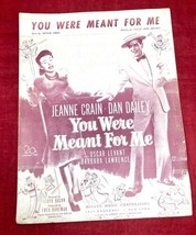 Sheet Music for You Were Meant For Me Lyric by Arthur Freed Melody 1929 VTG - $8.86