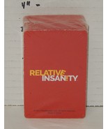 RELATIVE INSANITY Board Game Replacement Set of Cards Red Unknown Version - $91.38 MXN