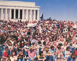 Woodstock peace march Lincoln Memorial 16x20 Poster - £15.66 GBP