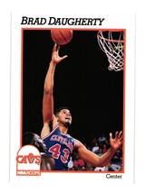 1991 Hoops #36 Brad Daugherty Cleveland Cavaliers - £4.82 GBP