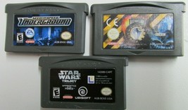 Gameboy Advance Game BOY NEED FOR SPEED UNDERGROUND,ROBOT WARS,STAR WARS... - £19.98 GBP