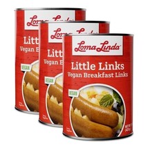 Loma Linda Little Links (15 oz.) (3 Pack) - Plant Based - Vegan - $29.95