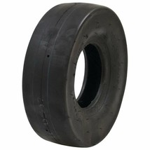 Replacement Tire 4.10x3.50-5 Smooth 4-Ply Black Durable Lawn Mower Garden Cart - £41.00 GBP
