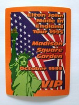 Elton John Backstage Pass Original 1995 Concert Tour Rock Music VIP Garden USA - £8.18 GBP