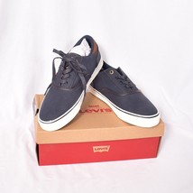 Levis Mens Ethan Perforated Sneaker Navy Tan Size 8.5 - €39,46 EUR