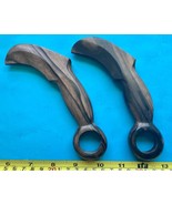 Kali set 2 Karambit knives Filipino tribal handmade trainers Martial art... - €40,09 EUR