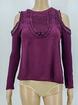 Altard State Womens Blouse Top Size S Maroon - £11.00 GBP