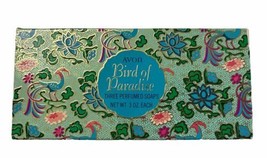 Avon vintage Soap 3 oz ea. Bird of Paradise Perfumed Soaps in Gift Box of 3 - £7.56 GBP
