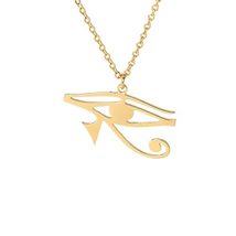 Eye of horus,egyptian necklace,egyptian jewelry,eye of horus pendant,horus neckl - £19.75 GBP