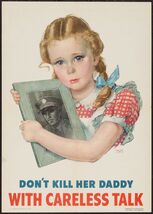 WW2 World War 2 Propaganda Poster Art Print Metal Sign 12x8in Vintage Ol... - $34.85 CAD