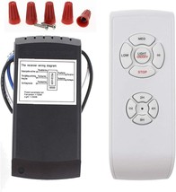 Universal Ceiling Fan Remote Control Kit, 3-In-1 Ceiling Fan Light Timing And - £35.36 GBP