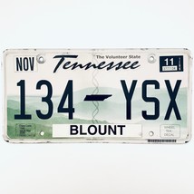 2011 United States Tennessee Blount County Passenger License Plate 134 YSX - £12.56 GBP