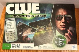Clue Secrets and Spies Board Game 2009 Hasbro 100% Complete Excellent Co... - $7.00