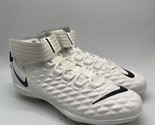 Nike Force Savage Pro 2 Mid White Football Cleats AH4000-100 Men’s Size ... - $99.99