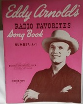 EDDY ARNOLD / ORIGINAL 1947 SONG FOLIO / SOUVENIR PROGRAM - VG CONDITION - £15.72 GBP