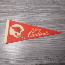 St. Louis Cardinals Vintage 1980&#39;s 9-Inch Felt 2 Bar Football Mini-Pennant - $8.06