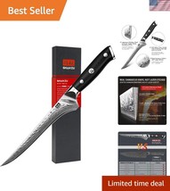 High Carbon 7-Inch Fillet Knife - Rust-Proof Kitchen Utility with Ergono... - $74.99