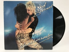 Rod Stewart Signed Autographed &quot;Blondes Have More Fun&quot; Record Album - £78.36 GBP