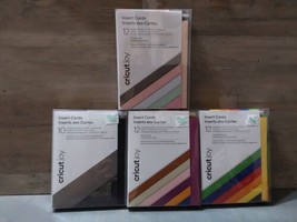 Cricut Joy 4 Packs Insert Cards Pastel Mesa Fingerpaint Sampler Sparkle ... - £29.09 GBP