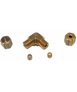Big A Service Line 3-165200 Brass Pipe, 90 deg Street Elbow Fitting 1/8&quot;... - $240.30 MXN