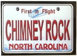 Novelty Plate Chimney Rock North Carolina Fridge Magnet - $6.99