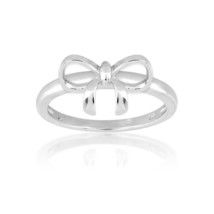 Sterling Silver Bow Ring - £37.96 GBP
