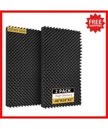 2 Pack  Soundproof Foam Panels 48&quot;x24&quot;x2&quot; for Optimal Acoustic Control - $55.43