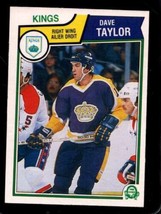 1983-84 O-PEE-CHEE #163 Dave Taylor Nm Kings *X70735 - £1.72 GBP