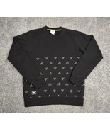 LRG Lifted Research Group Sweatshirt Adult Medium Half Ditzy Black Crewneck - £13.61 GBP