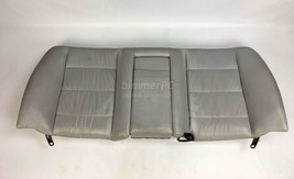 BMW E34 5-Series Rear Seat Backrest Cushion Dove Gray Bison Leather M5 1... - $198.00