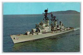 USS John King DDG-3 Guided Missile Destroyer Ship UNP Chrome Postcard H19 - £3.09 GBP