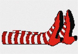 Pepita Needlepoint kit: Witch Legs 3, 10&quot; x 7&quot; - $50.00+