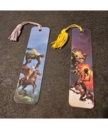 Vintage 90s FLYING MENACE THE MAGNIFICENT Boris Vallejo Dragon BOOKMARK Lot - $740.37 MXN