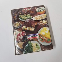 Roper Microwave Cookbook Illustrated 3 Ring Binder Vintage 1970s Recipes - £4.70 GBP