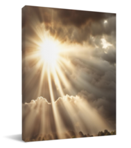 NEW! Ready To Hang Beautiful Morning Glory Wall Art Multiple Sizes Available!  - £17.57 GBP+