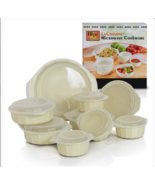 LaCuisine 18 Piece Microwave Cookware Set - Food Storage Containers - $53.03 CAD