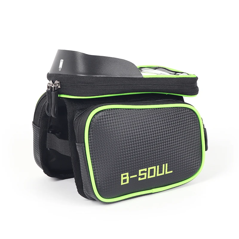 Bicycle Front Bag Touch Screen Phone Bag On The Frame Mountain Bike Top  Bag Cyc - $118.36