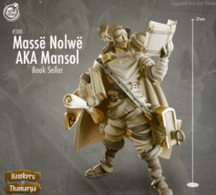 3D Printed Cast n Play Hawkers of Thamarya - Mansol Masse Nolwe Book Sel... - €7,26 EUR