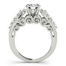 Art decor 1 carat diamond engagement ring antique style wedding anniversary ring - £8,601.13 GBP+
