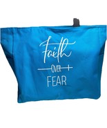 Port Authority Faith Over Fear Tote Bag Turquoise NEW without Tags - €12,19 EUR