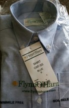 Flynn O&#39;Hara Brand ~ Oxford Uniform Shirt ~ Blue ~ Youth Size 6 ~ Wrinkl... - $22.44