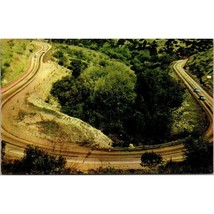 Vintage Chrome Highway Postcard, Horseshoe Curve US 77 Scenic Oklahoma, ... - $7.85